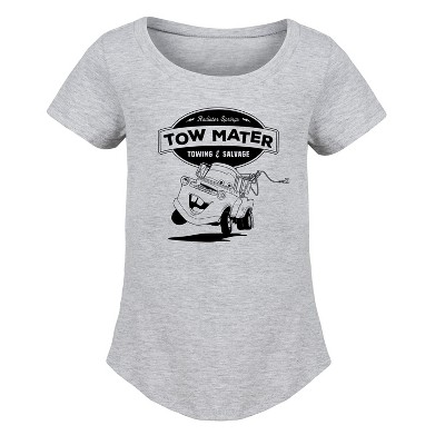 Girls' - Cars -  Fitted Short Sleeve Graphic T-Shirt