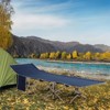 Aghana Digitals Blue Folding Camping Cot for Adults with 330 lbs Capacity, Side Pocket, Carry Bag, - 2 of 4