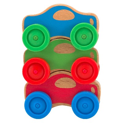 melissa and doug wood cars