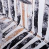 Moda at Home Rainforest Palm Shower Curtain Black/Gray : Microfiber, Machine Washable, Non-Slip Backing - 2 of 3