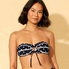 Women's Polka Dot Ruffle Bandeau Bikini Top - Wild Fable™ - 3 of 4