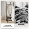Clothing Rack Standing Coat Stand Clothing Hanger Stand Scandinavian Style Garment Rack for Living Bedroom 42 x 42 x 190 CM - 4 of 4