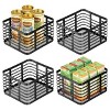 Metal Pantry Basket with Handles - 2 of 4