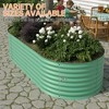 TROPOW Raised Garden Bed, Galvanized Planter Box Outdoor - 4 of 4