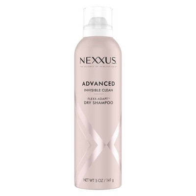 Nexxus Advanced Invisible Clean Dry Shampoo for Instant Oil Control & 72 - Hour Freshness - 5oz