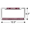 Wisconsin - La Crosse Alumni Logo Full Size Standard License Plate Metal Frame - 4 of 4