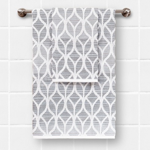 Kuba hand towel - light grey