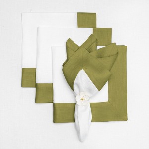 Solino Home Linen Dinner Napkins | Contempo - 1 of 4