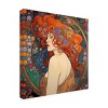 Canvas Wall Art - Tina Lavoie 'Art Nouveau Beauty I' Wall Art for Living Room, Bedroom, or Office Décor by Trademark Fine Art - 24 x 24 Inches - 2 of 4
