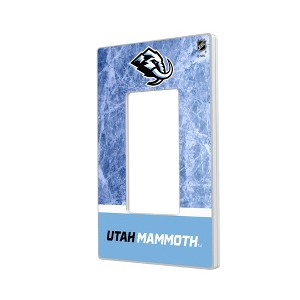 NHL Western Conference Teams Ice Wordmark Hidden-Screw Light Switch Plate for Single Rocker - 1 of 4