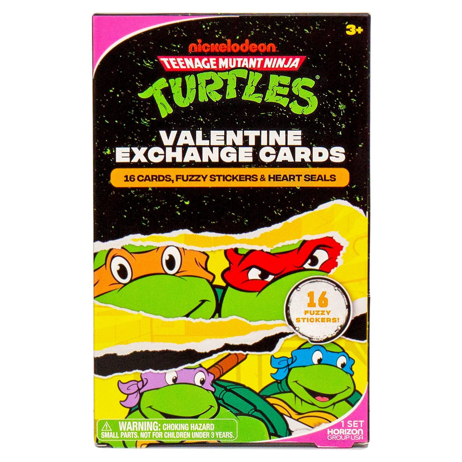 Teenage Mutant Ninja Turtles Valentine Exchange Cards