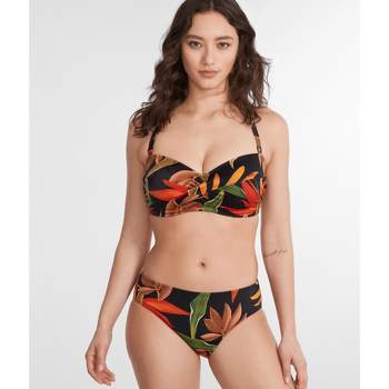 Freya Women's Jewel Cove Bandeau Bikini Top - As7233 34g Black Solid :  Target