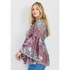 Avenue Women's Plus Size Arlo Bell Sleeve Tunic - 4 of 4