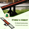 MaseiKar Wooden Dog Agility Seesaw for Training and Exercise,Platform Equipment Run Game Toy,Weather Resistant Pet Supplies,71" L x12" W x12" H - 4 of 4