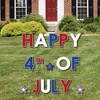 Big Dot of Happiness 4th of July - Yard Sign Outdoor Lawn Decorations - Independence Day Party Yard Signs - Happy 4th of July - 2 of 4