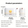 3D Flame Humidifier; Portable Silent Aromatherapy Essential Oil Diffuser With Flame Night Light For Home; Office; Kids Bedroom 250ml Cool Mist - 3 of 4
