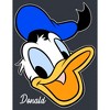 Men's Mickey & Friends Donald Duck Big Face Acid Wash T-Shirt - 2 of 4