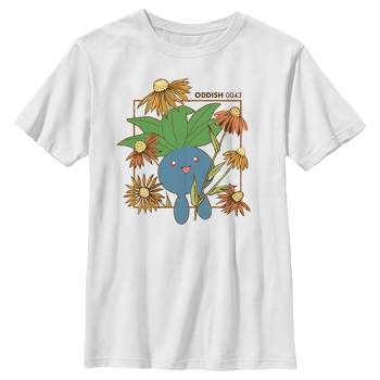 Boy's Pokemon Sunflower Oddish T-Shirt