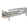 YOOCOZZ Twin Size Pine Wood Daybed with Two Storage Drawers and 10 Support Slats - 4 of 4