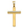 Black Bow Jewelry 14k Yellow Gold Polished Crucifix Pendant, 21 x 38mm - 3 of 4