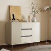 Luck Live 47.24in press-to-open cabinet door with three storage drawers - 4 of 4