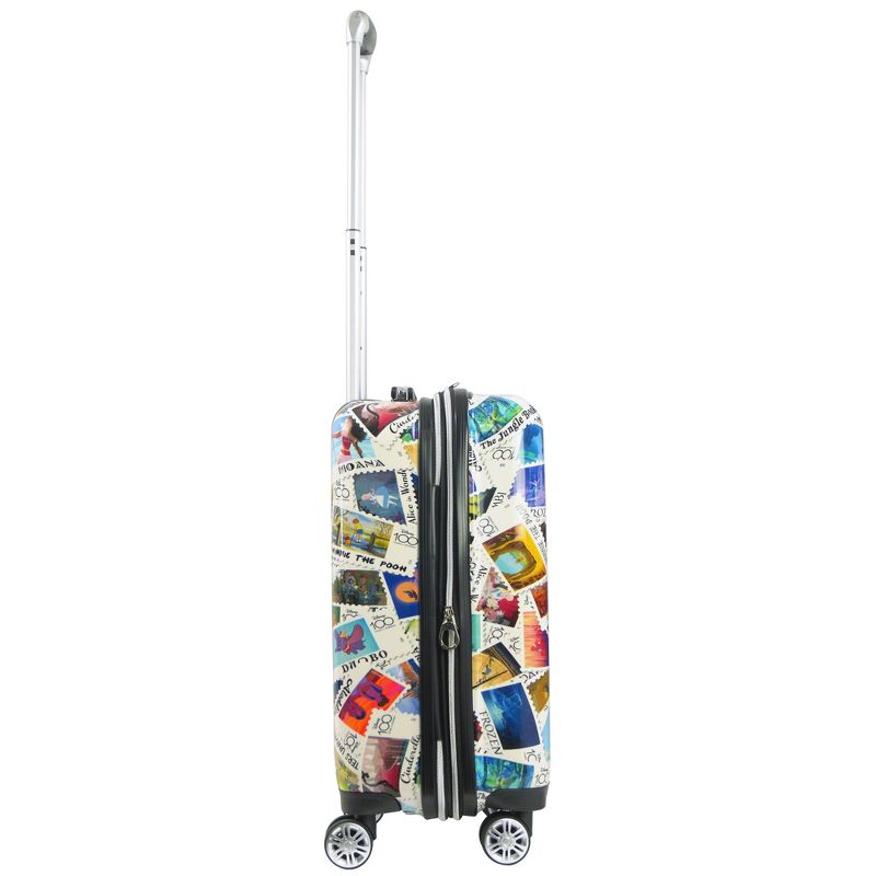 DISNEY Ful  Disney 100 Years Stamps ABS Hard-sided Spinner 22" Luggage, 4 of 6