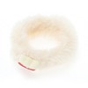 Unique Bargains Christmas Hair Hair Ties Plush Stockings for Christmas Beige 1 Pc - 4 of 4