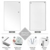 Dovelina Modern Rectangular Aluminium Fine Edge Black Hanging Mirror Decorative Wall Mirror - 4 of 4