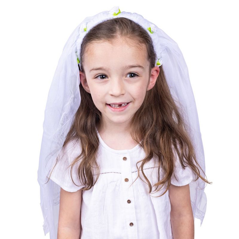 Dress Up America Bride Veil for Girls - One Size, 1 of 3