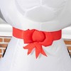 YOOCOZZ Playful Christmas Decor- 6ft Xmas Inflatables Outdoor Decorations Puppy Dog Wearing a Santa Hat, Blow-Up Yard Xmas Decor with LED Lights - 4 of 4