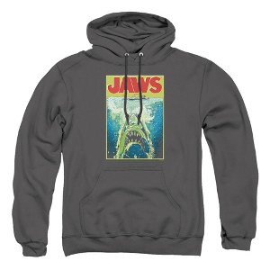 Jaws Bright Jaws Adult Pull-Over Hoodie - 1 of 4