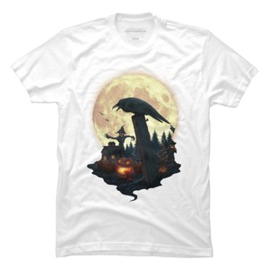 Men's Design By Humans Halloween Theme By chriskar T-Shirt - 1 of 4
