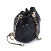 Adornia Black Cushion Quilted Gold Chain Adjustable Crossbody Bag - 4 of 4