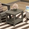 WestinTrends Outdoor Patio All-weather Modern Side Table - 2 of 3