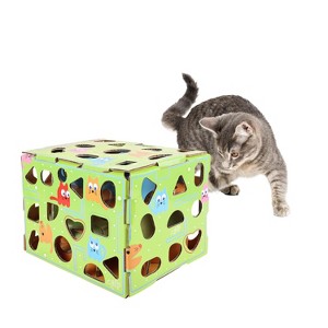 Allforpaws Cat Toy Puzzle Box - 1 of 4