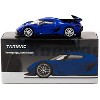 Koenigsegg Jesko Attack Blue Metallic "Global64" Series 1/64 Die Cast Model by Tarmac Works - 3 of 3