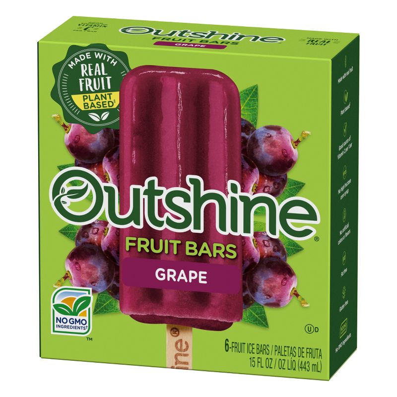 Outshine Grape Frozen Bars - 6ct, 6 of 11