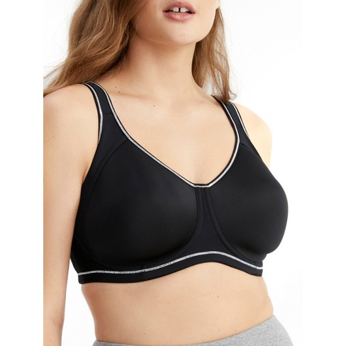 Freya Women's Sonic High Impact Underwire Sports Bra - AA4892 34E Storm  Black