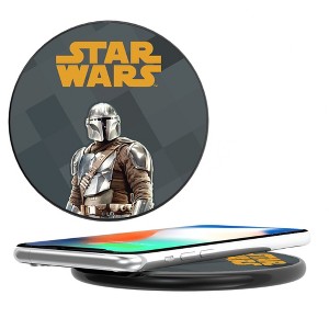 Keyscaper Star Wars Mandalorian Color Block 15-Watt Wireless Charger - 1 of 4