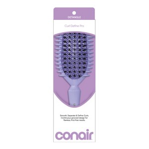 Conair Curl Define Pro Hair Brush - Purple - 1 of 4