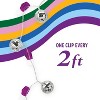 Command 5pk Damage-Free Transparent Cord Clips - 4 of 4