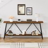 HDZNVF Extra Long Sofa Table, Console Behind Sofa - 2 of 4