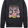 Women's - Spongebob Squarepants - No This Is Patrick Lightweight French Terry Wide Neck Long Sleeve Shirt - 2 of 4