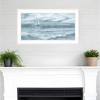 HomeRoots Three Sailboats White Framed Print Wall Art - 2 of 4
