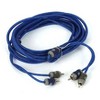 Kicker 46KISL K-Series Interconnect, Speaker Wire To RCA Adapter w/ 46KI25 5 Meter 2-Channel Signal Cable - 2 of 4
