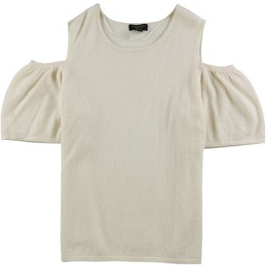 Charter Club Womens Cashmere Cold-Shoulder Pullover Sweater - 1 of 1