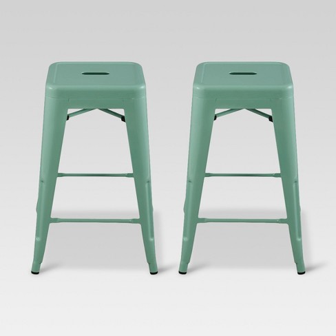 metal counter stools with backs