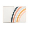 Leatherette Storage Journal Khaki Rainbow - DesignWorks Ink: Faux Leather, Lined Paper, Pocket, 192 Pages, Teen & All Ages - 2 of 4