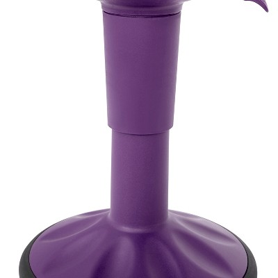 Purple Adjustable Height Kids Active Learning Stool