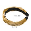 Unique Bargains Women's Thick Braided Velvet Headband Hairband Accessories 1.2 Inch Wide 1 Pc - 4 of 4